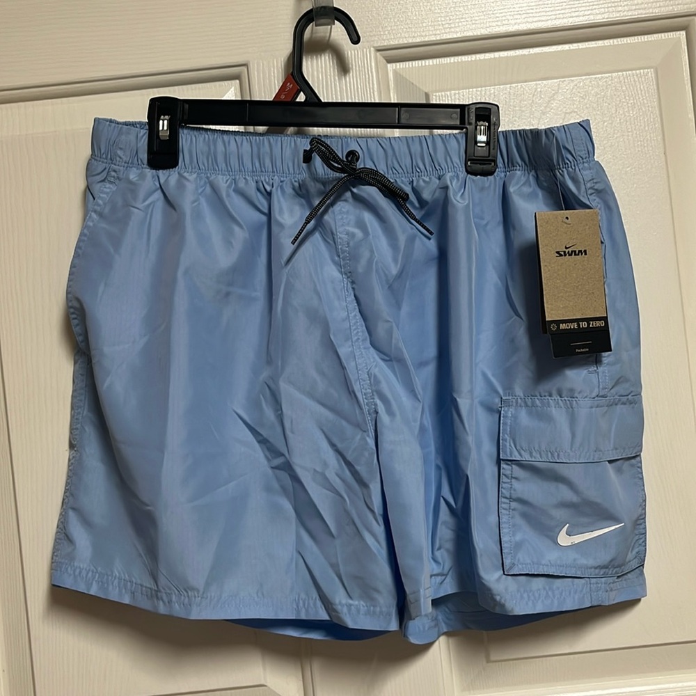 Nike Men’s Cargo Volley Swim Shorts Size X Large NWT
